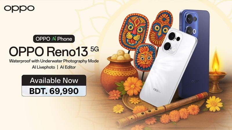 OPPO Reno13 5G Now Available Nationwide to Celebrate PahelaBaishakh