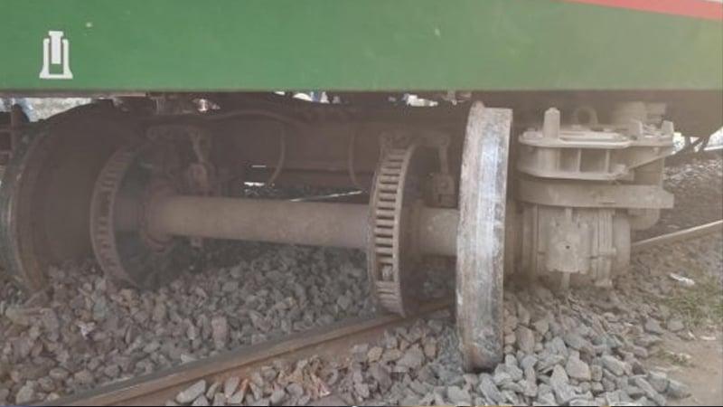 Train derailed at Rajshahi station, disrupting rail services