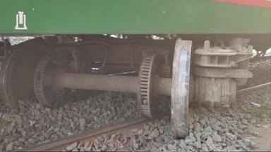 Train derailed at Rajshahi station, disrupting rail services
