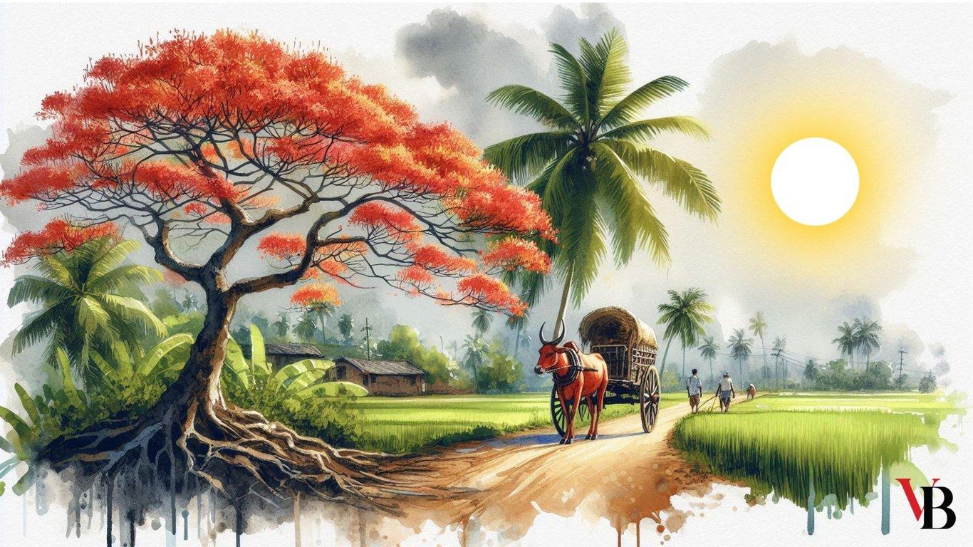 A day of tranquility amid Rudra Boishakh