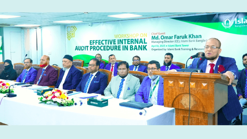 Islami Bank holds workshop on auditing