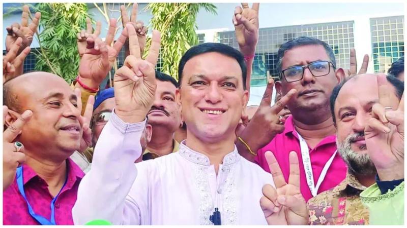  Ekramul Haque Titu elected Mayor of Mymensingh city again