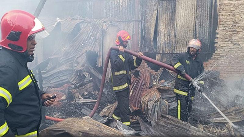 Rampura CNG garage gutted in massive fire