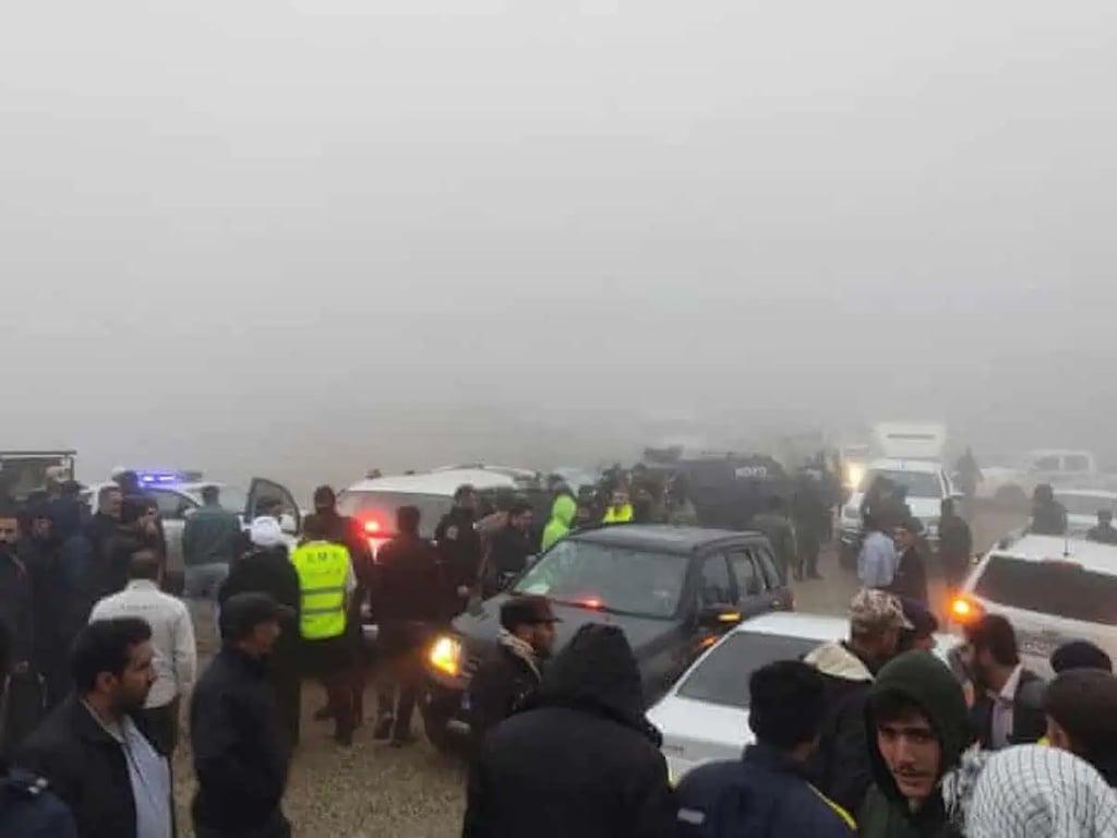 Iranian president’s helicopter ‘completely burned in crash’, all passengers feared dead