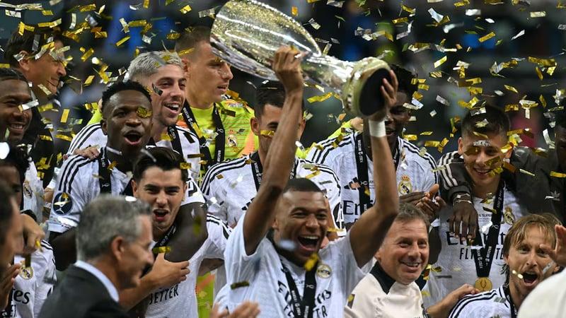 Real Madrid claims UEFA Super Cup title with win over Atalanta