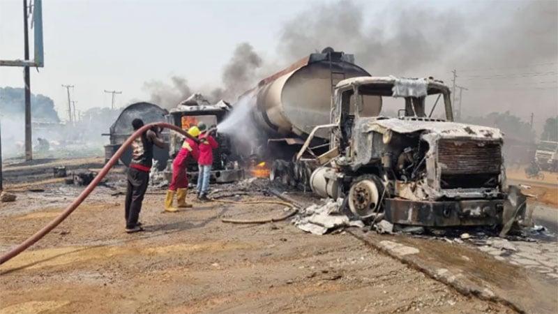 Fuel tanker truck blast kills at least 70 in Nigeria