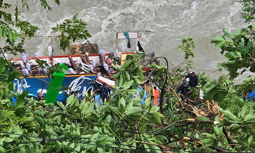 Nepal bus accident kills 27 Indian tourists