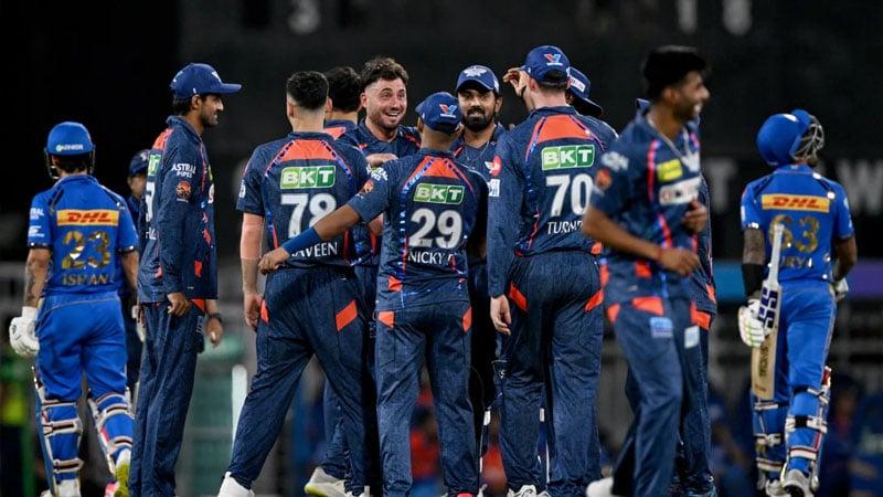 Lucknow beats Mumbai by 4 wickets